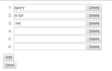 jQuery add-input-area